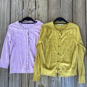 Set of 2 Loft cardigans. Size Medium